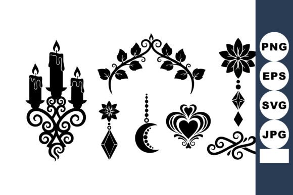 Elegant Black Silhouette Candle Holder C Review