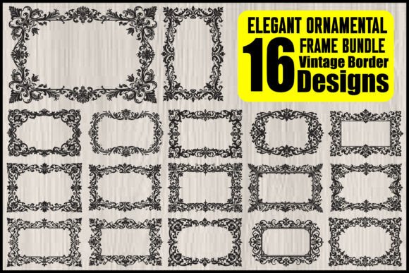 Elegant Ornamental Frame Bundle 16 Review