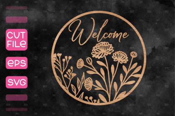 Floral Door Hanger SVG: A Designer's Review