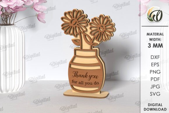 Mother s Day Floral Gift Card Laser Cut Review