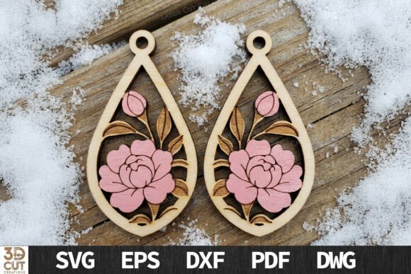 Peony Bloom Teardrop Earrings Review
