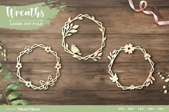 Pretty Wreath Laser Cut Files Review